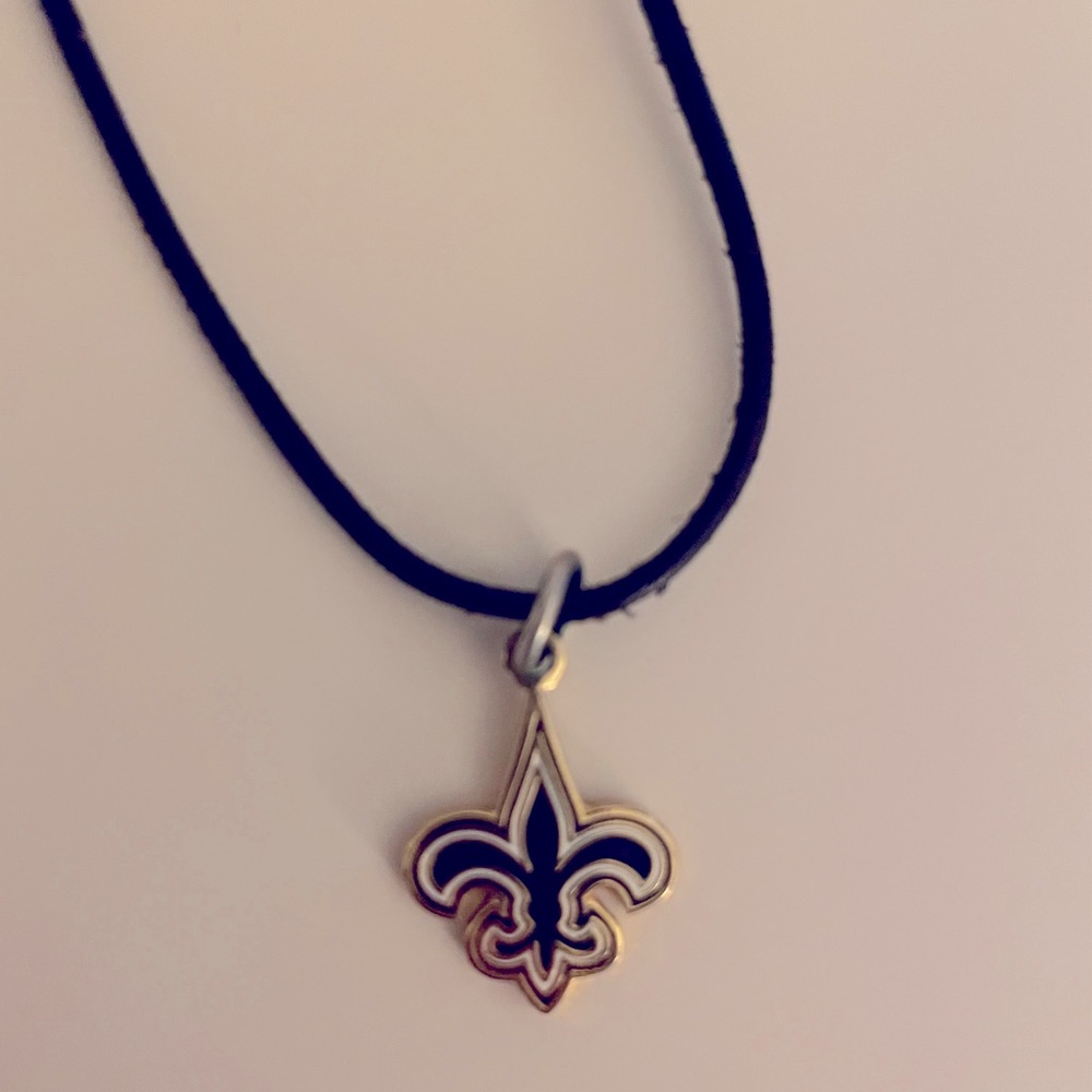Fleur De Lis Rope Necklace